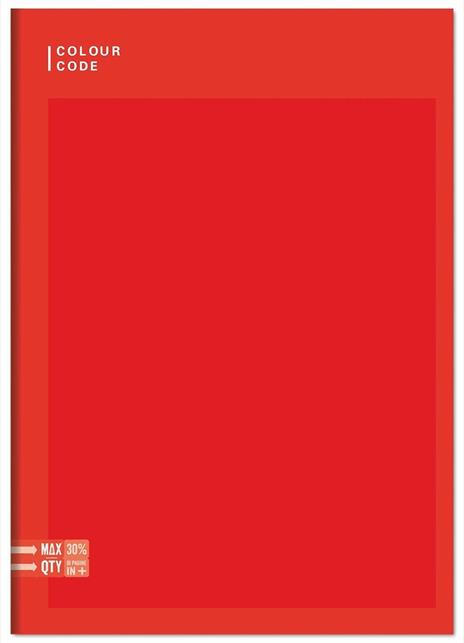 Quaderno A5 Standard 96/100 Colour Colour Code Colorful. 1 Rigo - 15 x 20,5 cm - 3