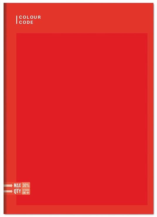 Quaderno A5 Standard 96/100 Colour Colour Code Colorful. 1 Rigo - 15 x 20,5 cm - 3