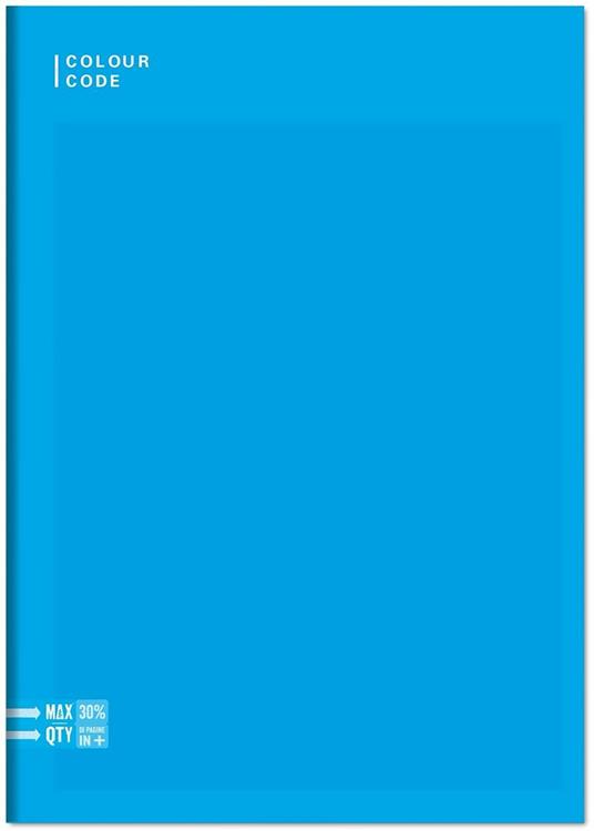 Quaderno A5 Standard 96/100 Colour Colour Code Colorful. 1 Rigo - 15 x 20,5 cm - 5