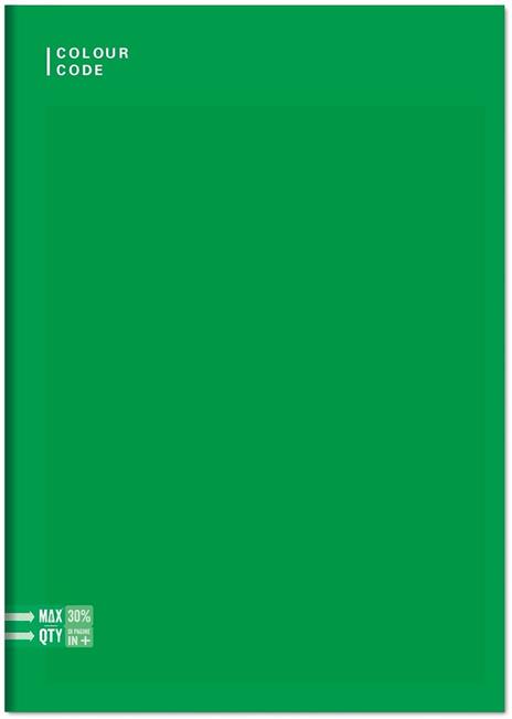 Quaderno A5 Standard 96/100 Colour Colour Code Colorful. 1 Rigo - 15 x 20,5 cm - 6