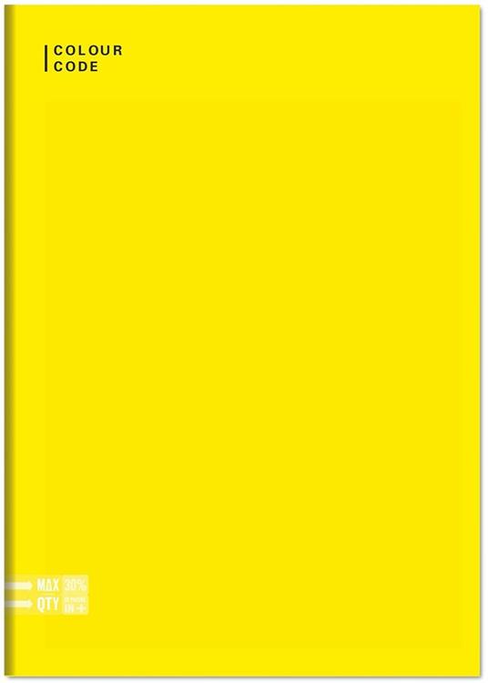 Quaderno A5 Standard 96/100 Colour Colour Code Colorful. 1 Rigo - 15 x 20,5 cm - 7