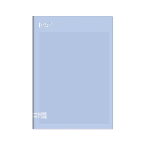 Quaderno A4 Maxi 96/100 Colour Code Pastel C. 1 Rigo - 20,5 x 29,5 cm - 4