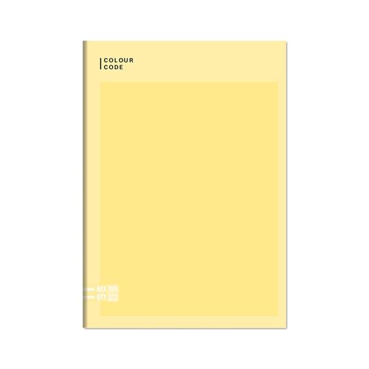 Quaderno A4 Maxi 96/100 Colour Code Pastel C. Quadretti grandi 5 mm - 20,5 x 29,5 cm