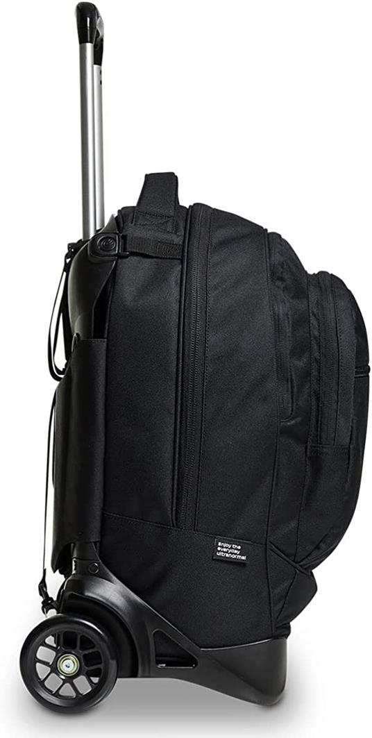 Zaino Plug Plain Invicta Trolley Grs, Jet Black - 4