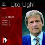 Partite n.2, n.3 - Sonata n.3 - CD Audio di Johann Sebastian Bach,Uto Ughi