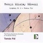 Gorecki: Sinfonia N.2, Beatus Vir / Tamas Pal, Emese Soòs, Fricsay Symphonic CD - CD Audio