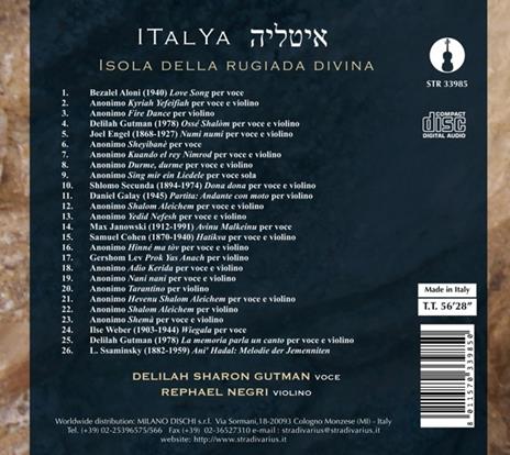 Italya - CD Audio di Bezalel Aloni - 2