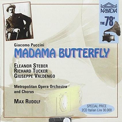 Madama Butterfly - CD Audio di Giacomo Puccini,Max Rudolf