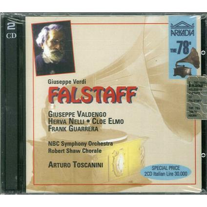 Falstaff - CD Audio di Giuseppe Verdi,Arturo Toscanini,Theresa Stich-Randall,Giuseppe Valdengo,Herva Nelli