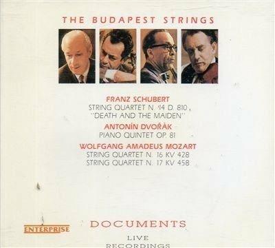Quartetto per archi n.14 D 810 La morte e la fanci - CD Audio di Franz Schubert