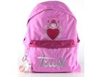 Trudi 60988 Zaino Americano Fucsia 35 cm con Portachiavi
