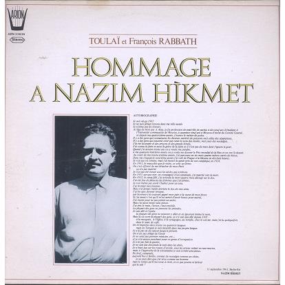 Hommage a Nazim Hikmet - Vinile LP