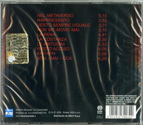 Metaversus (Limited Edition) - CD Audio + DVD di 24 Grana - 2