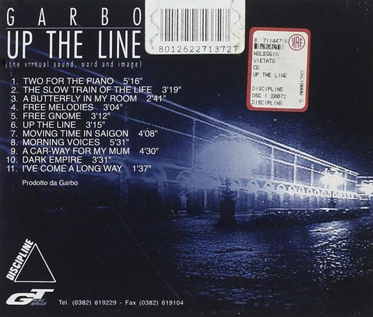 Up the Line - CD Audio di Garbo - 2