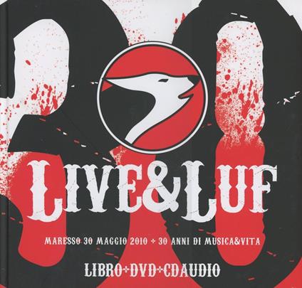 Live & Luf (Cd+Dvd+Libro) - CD Audio di I Luf