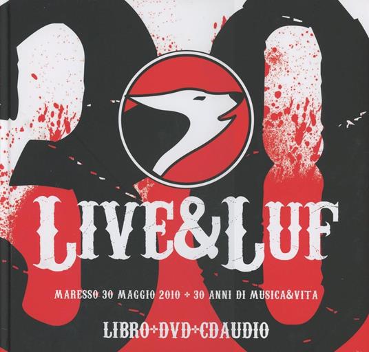 Live & Luf (Cd+Dvd+Libro) - CD Audio di I Luf