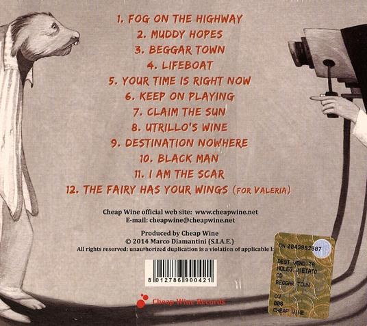 Beggar Town - CD Audio di Cheap Wine - 2