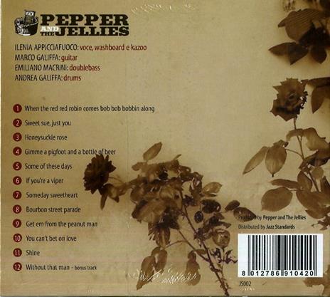 The Viper Session - CD Audio di Pepper and the Jellies - 2