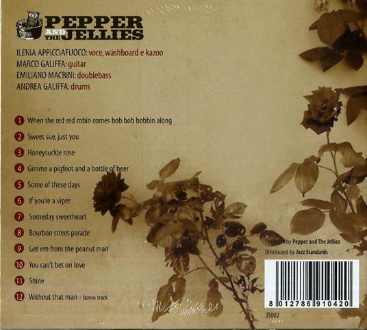 The Viper Session - CD Audio di Pepper and the Jellies - 2