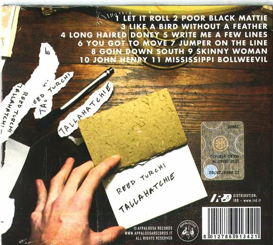 Tallahatchie - CD Audio di Reed Turchi - 2