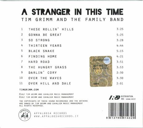 A Stranger in This Time - CD Audio di Family Band,Tim Grimm - 2