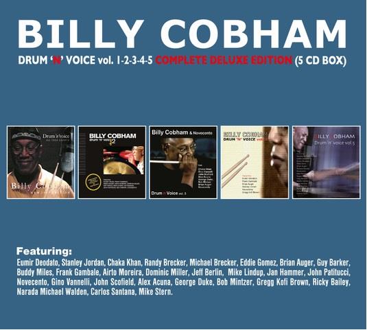 Drum 'N' Voice Vol. 1-2-3-4-5 - CD Audio di Billy Cobham