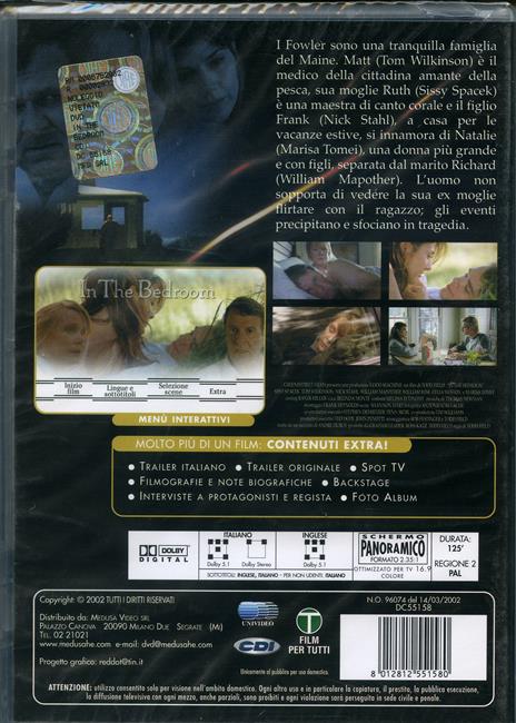 In the bedroom di Tod Field - DVD - 2