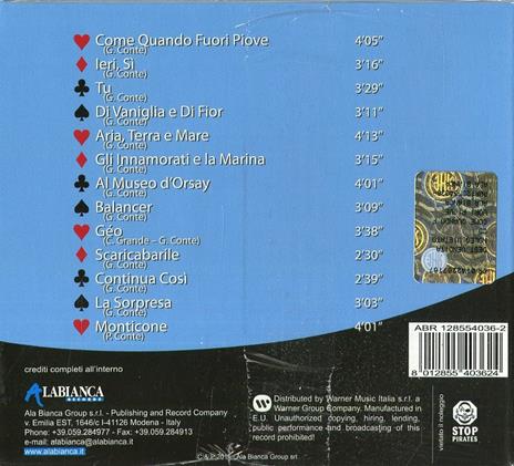 CQFP (Come Quando Fuori Piove) - CD Audio di Giorgio Conte - 2