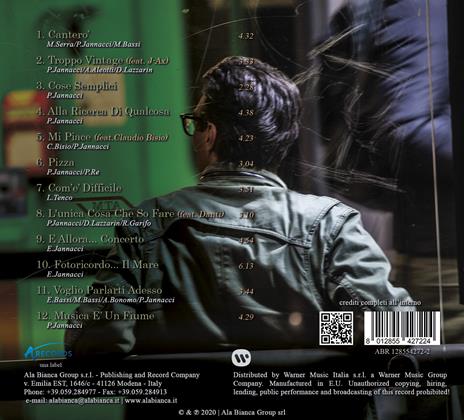 Canterò (Sanremo 2020) - CD Audio di Paolo Jannacci - 2