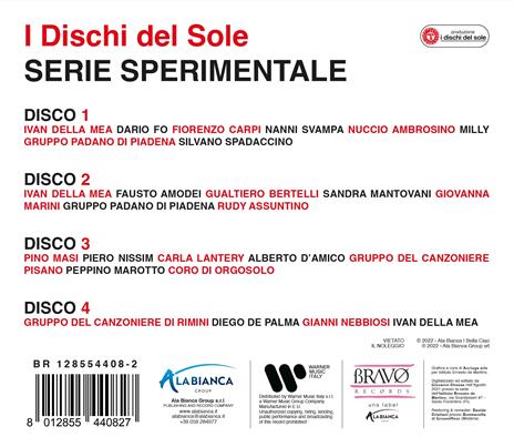 Serie sperimentale. Canzoni d'uso (I Dischi del Sole) (Esclusiva Feltrinelli e IBS.it) - CD Audio - 2
