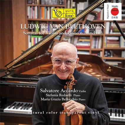 Sonate per violino e pianoforte (LP Japan Edition) - Vinile LP di Ludwig van Beethoven,Salvatore Accardo