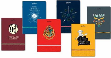 Quaderno Maxi A4 Harry Potter 100 gr. Quadretti grandi 4 mm