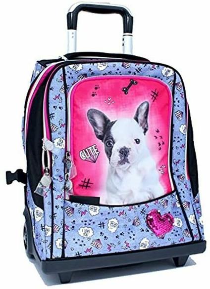Zaino Trolley Bulldog. Capacità 32l 34x44x22 cm