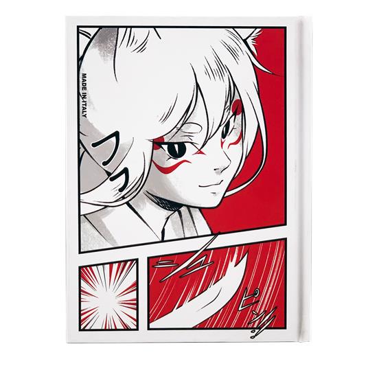 Diario Smemo 16 mesi, 2024, Manga Special Edition - Soggetto Samurai - 11 x 15 cm - 2