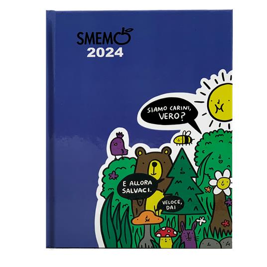 Diario Smemo 16 mesi, 2024, Green Balloon Special Edition - Soggetto Diari  Di Brodo - 11 x 15 cm - Smemoranda - Cartoleria e scuola