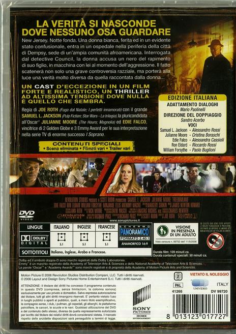 Il colore del crimine di Joe Roth - DVD - 2