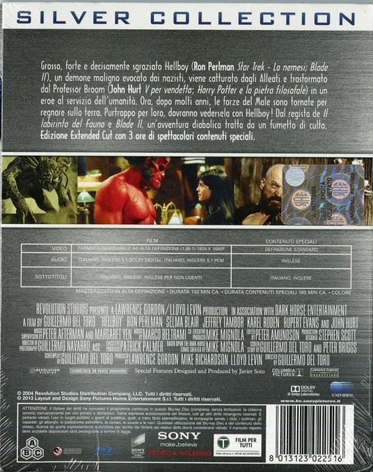 Hellboy di Guillermo Del Toro - Blu-ray - 2