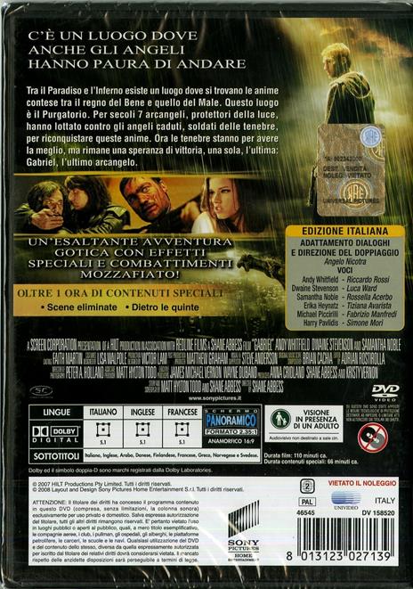 Gabriel. La furia degli angeli di Shane Abbess - DVD - 2