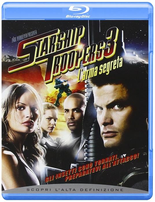 Starship Troopers 3. L'arma segreta di Edward Neumeier - Blu-ray