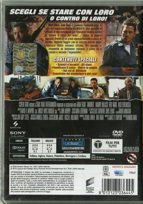 Blindato di Nimród Antal - DVD - 2