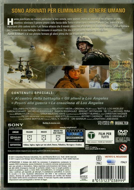 World Invasion di Jonathan Liebesman - DVD - 2