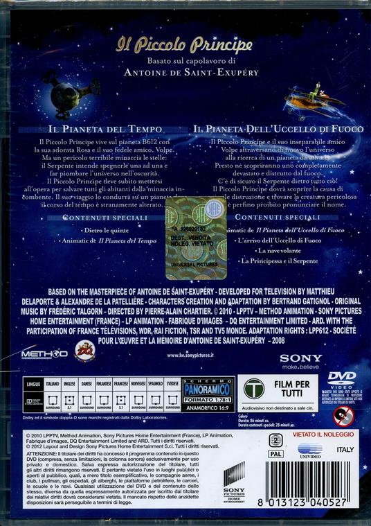 Il Piccolo Principe. Vol. 1 di Pierre-Alain Chartier - DVD - 2
