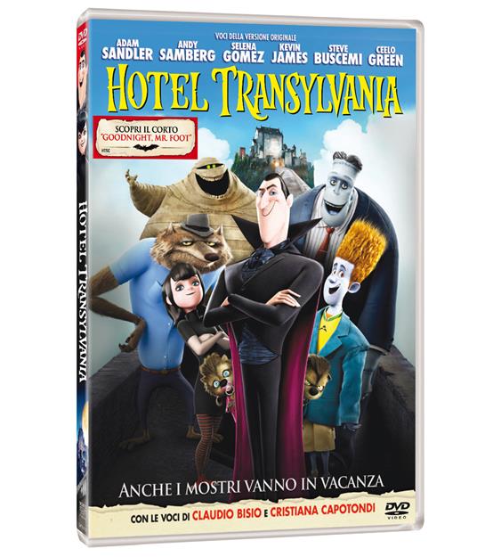 Hotel Transylvania di Genndy Tartakovsky - DVD