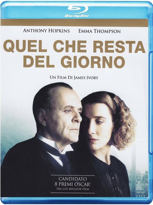 Quel che resta del giorno (Blu-ray) di James Ivory - Blu-ray