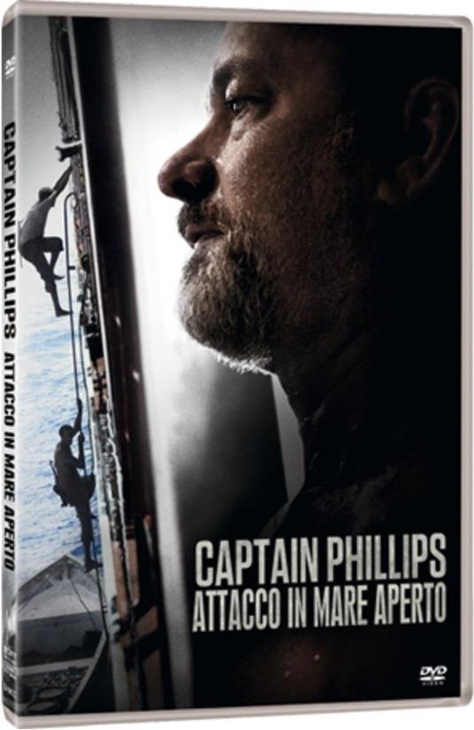 Captain Phillips. Attacco in mare aperto di Paul Greengrass - DVD