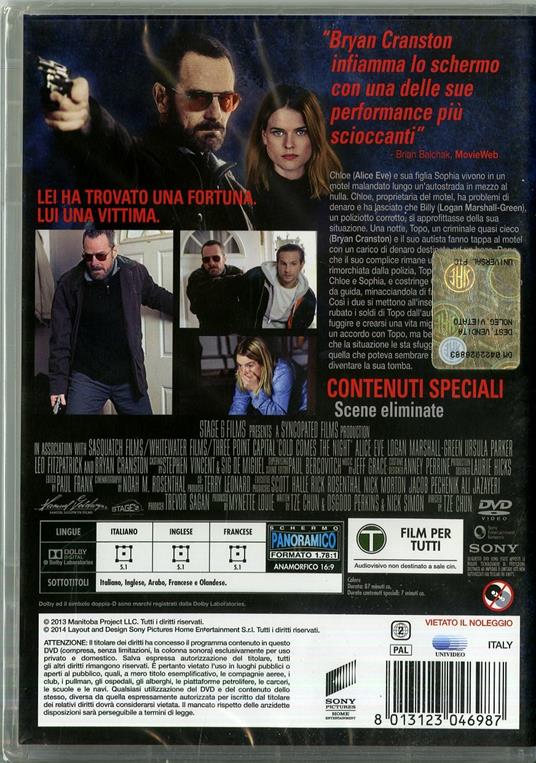 Fredda è la notte di Tse Chun - DVD - 2