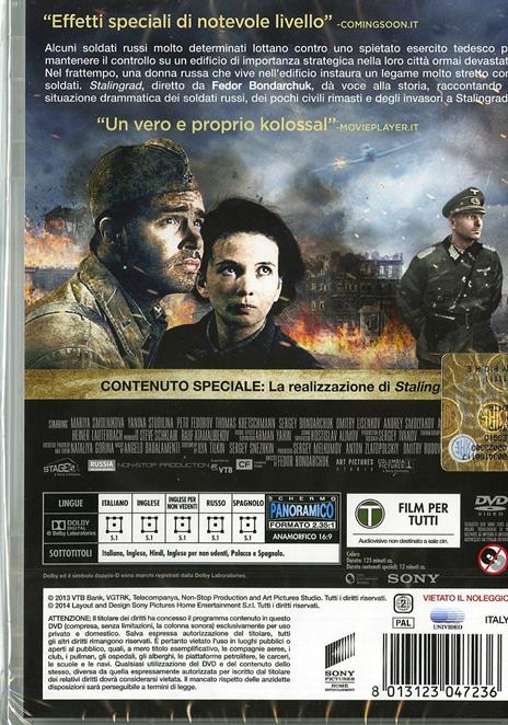 Stalingrad di Fedor Bondarchuk - DVD - 2