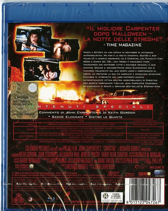 Christine, la macchina infernale di John Carpenter - Blu-ray - 2