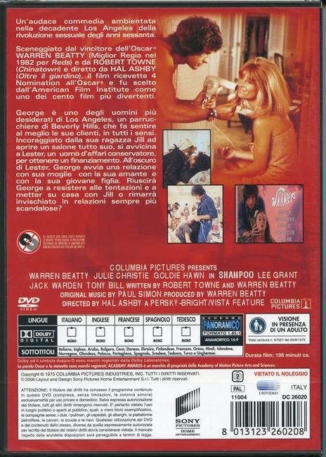 Shampoo di Hal Ashby - DVD - 2