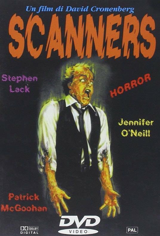 Scanners (DVD) di David Cronenberg - DVD
